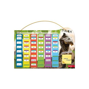 ROTH Klipp & Klar Stundenplan Steck-Fix "Tyrannosaurus"