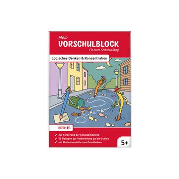 ROTH Mein Vorschulblock "Logisches Denken & Konzentration"