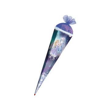 ROTH Schultüte "Königin im Eis", eckig, 850 mm, mit Effekt