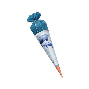 ROTH Schultüte Lieblingsstück "Delfin Duo", rund, 700 m