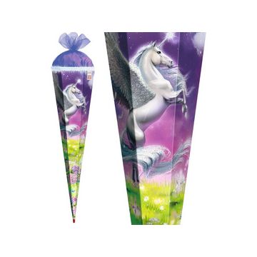 ROTH Schultüte "Magic Pegasus", eckig, 850 mm, mit Effekt