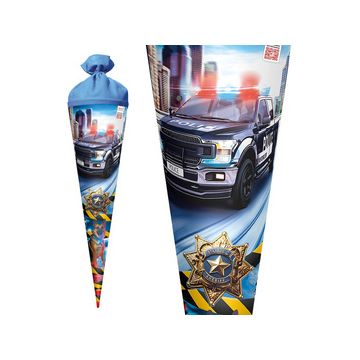 ROTH Schultüte "Polizei 911", rund, 700 mm