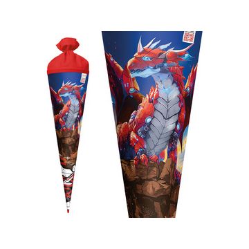 ROTH Schultüte "Robo Drache", rund, 700 mm