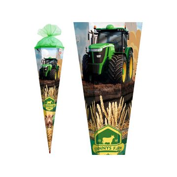 ROTH Schultüte "Traktor Power", eckig, 850 mm