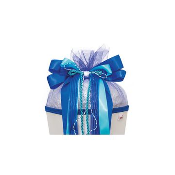 ROTH Schultütenschleife "Blue Dabadu", blau/türkis