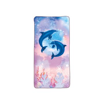 ROTH Serviette de bain pour enfants "Dauphins"
