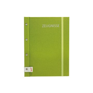 ROTH Zeugnismappe Metallium mit Buchschrauben, grün