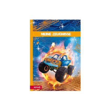 ROTH Zeugnismappe "Monstertruck", mit Design und Effekt