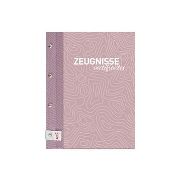 ROTH Zeugnismappe Pattern mit Buchschrauben "Dusty Rose"