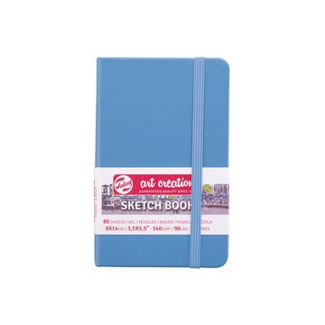 ROYAL TALENS Art Creation Carnet de croquis, 90x140 mm, bleu