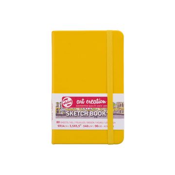 ROYAL TALENS Art Creation Carnet de croquis, 90x140 mm,jaune