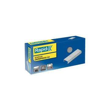 Rapid Agrafes Omnipress 60, galvanisé