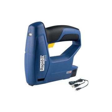 Rapid Agrafeuse électrique sans fil BTX10, bleu