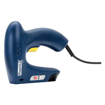 Rapid Agrafeuse/cloueuse électrique E100, bleu