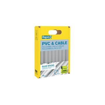 Rapid Bâton de colle PVC & câbles, diamètre: 12 mm, court