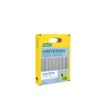Rapid Bâton de colle universel transparent, diamètre: 12 mm