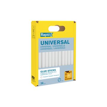 Rapid Bâton de colle universel transparent, diamètre: 7 mm