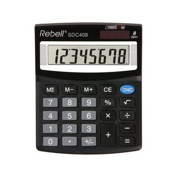 Rebell Calculatrice de bureau SDC 408, noir