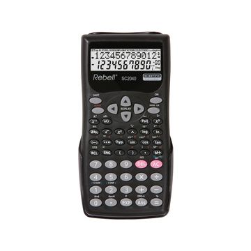 Rebell Calculatrice scolaire SC2040, noir