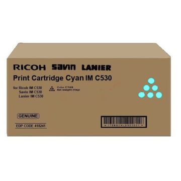 Toner d'origine Ricoh 418241 / IM C530 - cyan Toner d'origine Ricoh 418241 / IM C530 - cyan