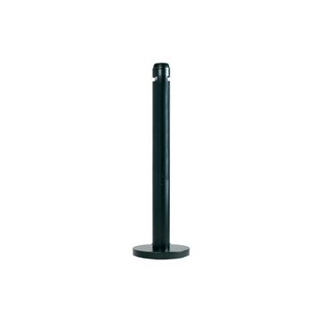 Rubbermaid Cendrier sur base Smockers' Pole, rond, noir