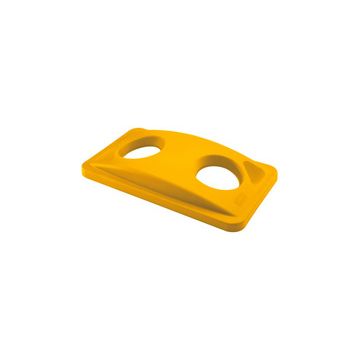 Rubbermaid Couvercle Slim Jim pour bouteilles, jaune