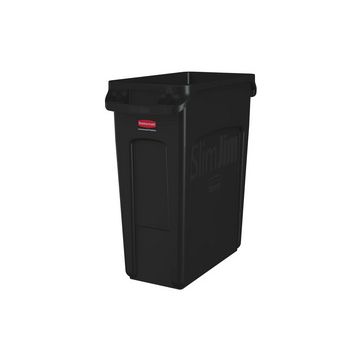 Rubbermaid Socle clipsable Slim Jim, noir
