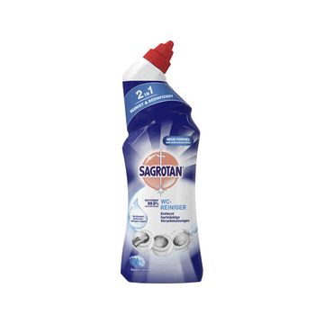 SAGROTAN 2-in-1 WC-Reiniger "Ozeanfrische", 750 ml Flasche