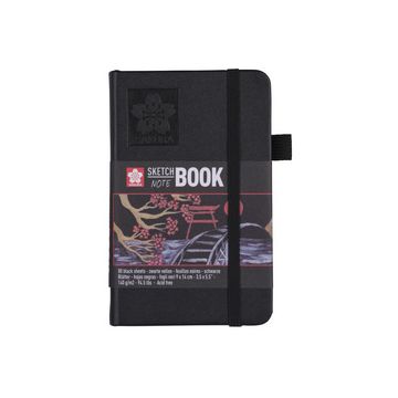 SAKURA Carnet de croquis, 210 x 297 mm, noir