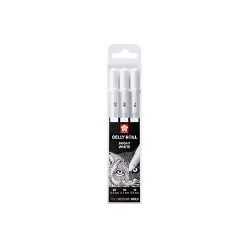 SAKURA Stylo roller encre gel Gelly Roll Bright White 0,4 mm