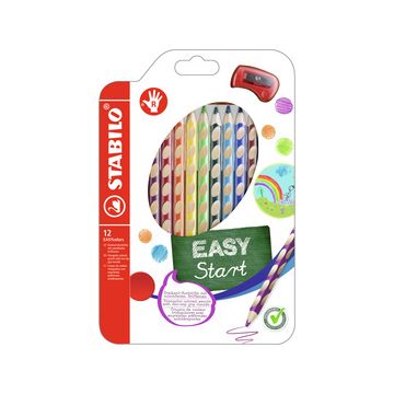 STABILO Crayon de couleur EASYcolors R, étui de 12