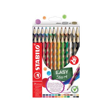 STABILO Crayon de couleur EASYcolors R, étui de 24
