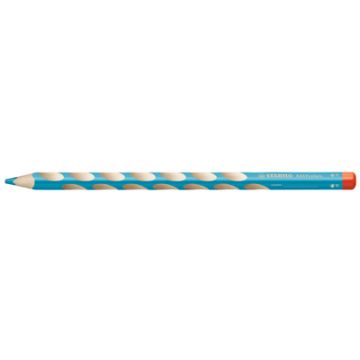 STABILO Crayon de couleur EASYcolors, pour droitiers, bleu