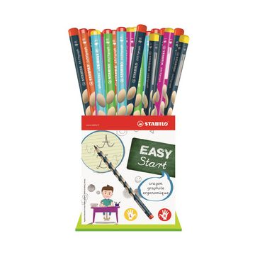 STABILO Crayon graphite EASYgraph, présentoir carton de 36
