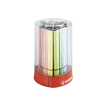 STABILO Feutre Trio Scribbi, set de bureau de 12