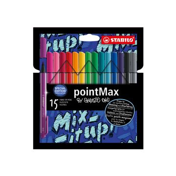 STABILO Feutre pointMax by Snooze One, étui carton de 15