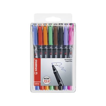 STABILO Feutre pour films OHPen universal, permanent, étui