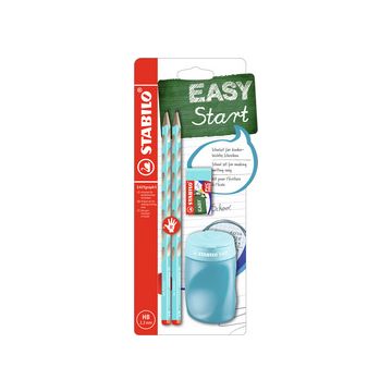 STABILO Kit d'écriture école EASYgraph "S", droitier, bleu