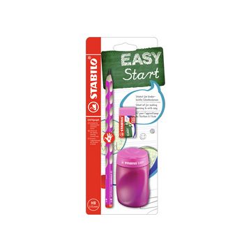 STABILO Kit pour écolier EASYgraph, pour droitiers, rose vif