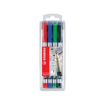 STABILO Marqueur permanent Write-4-all, M, étui en plastique