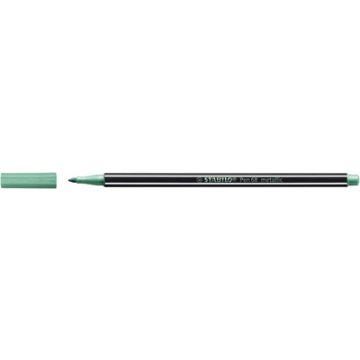 STABILO Stylo feutre Pen 68 metallic, vert métallisé