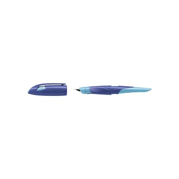 STABILO Stylo plume EASYbirdy R, droitiers, bleu/azur