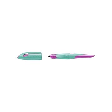 STABILO Stylo plume EASYbirdy R, droitiers, turquoise/rose