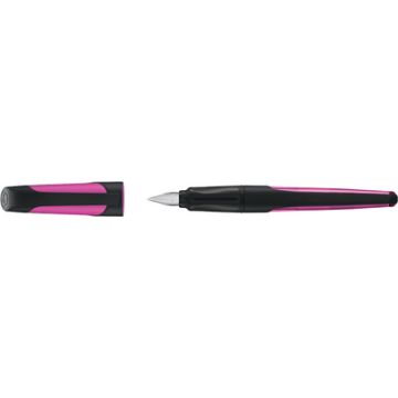 STABILO Stylo plume EASYbuddy A, noir/magenta
