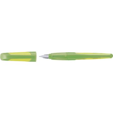 STABILO Stylo plume EASYbuddy M, droitiers, citron/vert