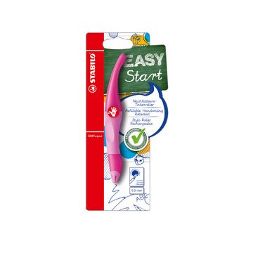 STABILO Stylo roller EASYoriginal, pour gauchers, rose