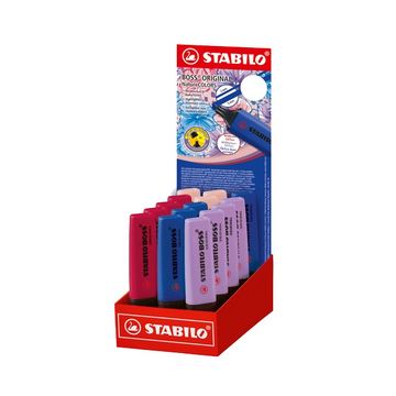 STABILO Surligneur BOSS ORIGINAL NatureCOLORS, 15 pièces