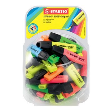 STABILO Surligneur BOSS ORIGINAL, présentoir de 60