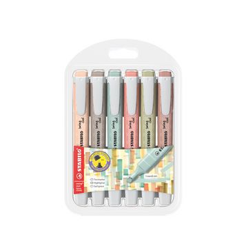STABILO Surligneur swing cool NatureCOLORS, étui de 6