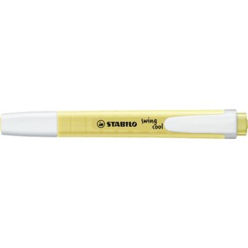 STABILO Surligneur swing cool Pastel Edition, crème de jaune